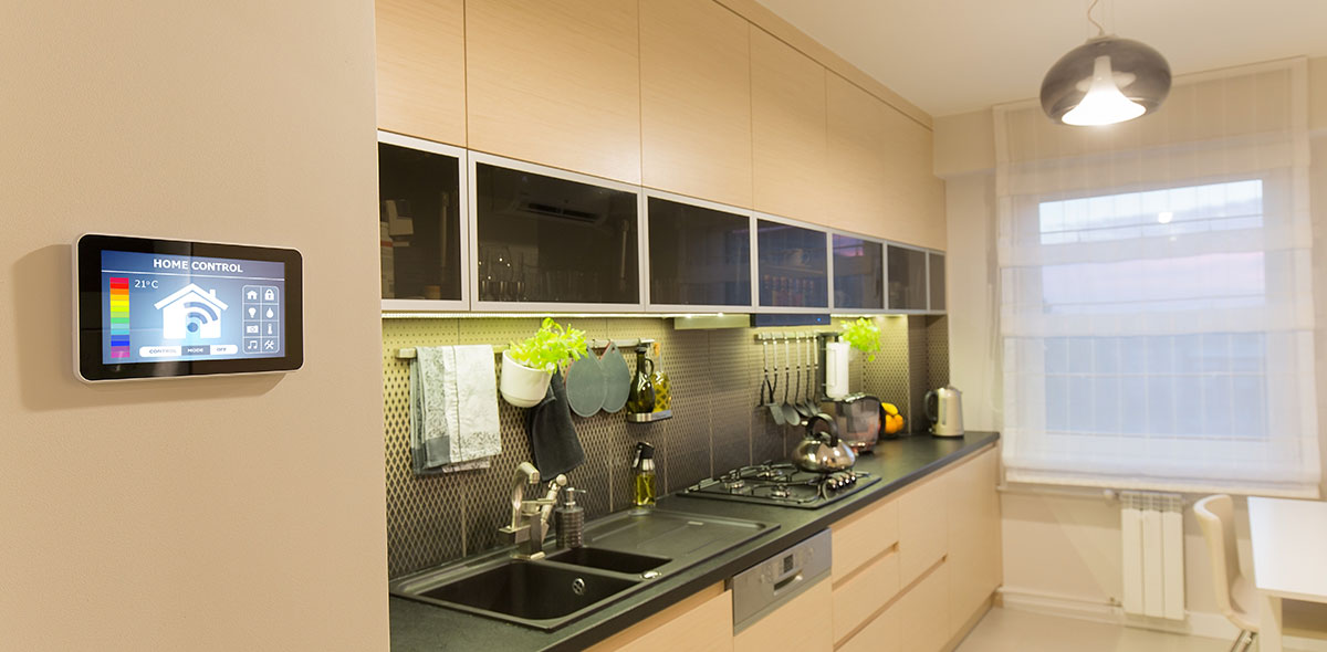 éclairage domotique d'une maison